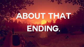 Understanding Firewatchs Brutal Ending [upl. by Ennylhsa]