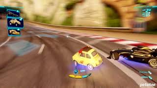 Cars 2 The Video Game  Team Lightning Luigi  Mission Unfriendly Competition  potatoe [upl. by Quiteri]