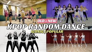 MIRRORED ICONIC KPOP RANDOM DANCE  old  new [upl. by Hgiellek]