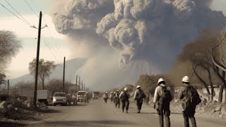 Atlas de riegos volcánicos Lahares lava flujos piroclásticos rutas evacuación Popocatépetl [upl. by Buell]