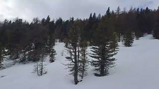 Samsonbahn chairlift ride Fanningberg ski resort Austria Tuesday 05032024 [upl. by Henricks]