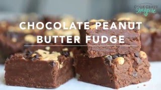 Chocolate Peanut Butter Fudge [upl. by Nylave]