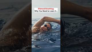 Bilateral breathing helps you swim better in open water swimmingtips openwater [upl. by Market]