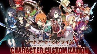 Sword Art Online Integral Factor MMORPG  Character Customization  Mobile [upl. by Herod]