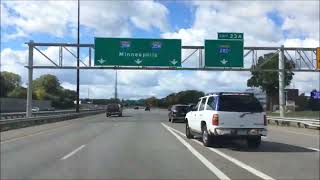 I694 East and I35W South To Minneapolis MN Time Lapse Drive 2020 [upl. by Farrington]