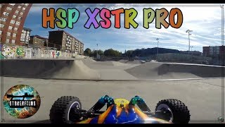 RC BUGGY XSTR PRO speed 4x4 HSP brushless 110 Unboxing  Test 2017 by stonerfilms [upl. by Elkraps]