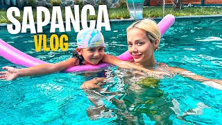 SAPANCA BUNGALOV TATİLİ Vlog  Gamze Karta Öykü Karta [upl. by Bello]