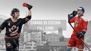 2024 World Ball Hockey Championship Canada vs Czechia Mens A Gold Medal Match [upl. by Adnowal787]