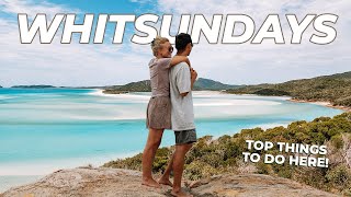 14 TOP THINGS TO DO in the WHITSUNDAYS with prices   HILL INLET WHITEHAVEN GREAT BARRIER REEF [upl. by Judas]