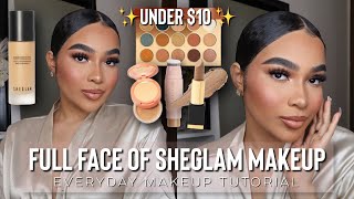 FULL FACE OF SHEGLAM MAKEUP ♡ SHEGLAM MAKEUP TUTORIAL 2023  Everyday Makeup Look [upl. by Eelahc]