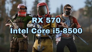 RX 570 4gb Intel Core i58500 RUST [upl. by Dyol]