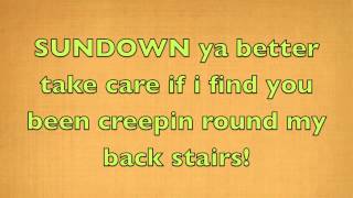 Gordon Lightfoot Sundown Official Lyrics hd1080 [upl. by Tirreg106]