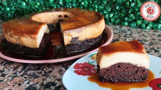 CHOCOFLAN CON UNA RECETA FACIL Y ECONOMICA [upl. by Venterea]