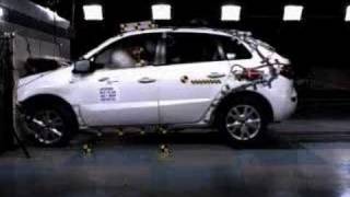 Crash test Koleos Renault 4X4 [upl. by Ayamahs]