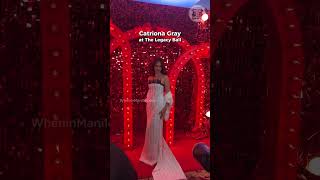 Catriona Gray at The Legacy Ball CatrionaGrayLegacyBall TheLegacyBall entertainmentph youngfocus [upl. by Eidaj507]