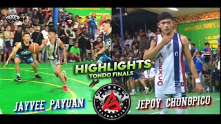 Jay Vee AIR Payuan amp Jepoy Chongpico AlexCo FINALS IN TONDO HIGHLIGHTS [upl. by Ryon265]