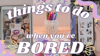 8 FREE Things to Do When Youre Bored at Home recycled crafts apps to download websites amp more [upl. by Celestine]