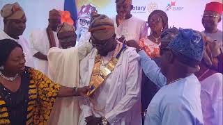 Watch The Investiture Ceremony Of Rotarian Nofiu Monday Okunade [upl. by Thacker]