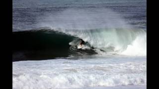 CENTRAL COAST  WAMBERAL  SURF  GNARLY BARRELS [upl. by Kubetz370]