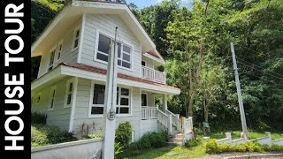 Sold House Tour 803 Simple Elegant English Inspired Abode In a Forest Theme Property Tagatay City [upl. by Acinhoj]