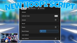 NEW HOOPZ SCRIPT  PASTEBIN 2024  CAMLOCK REACH BALL MAG [upl. by Ynelram591]