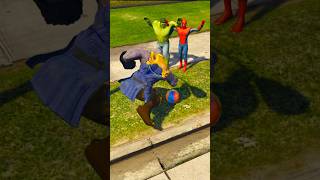 Thanos just bullied the Spider and Hulk Baby short [upl. by Ailen]