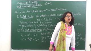 CHEMXI401 Chemical bonding 2017 Pradeep Kshetrapal Physics channel [upl. by Fradin]