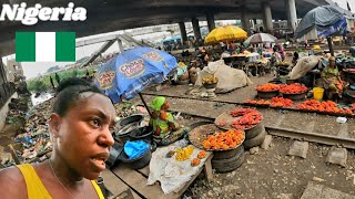 CRAZIEST Market experience in Nigeria 🇳🇬 [upl. by Horwath843]