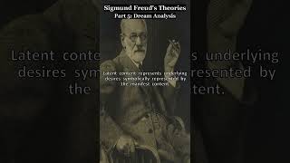 Freudian Theory Part 5 Dream Analysis [upl. by Yllib129]