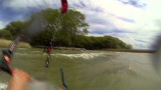 Kitesurfing  Antoine  St Blaise  200513 [upl. by Hufnagel]