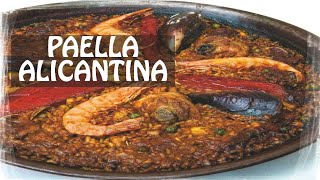 PAELLA ALICANTINA  paella mixta [upl. by Emlyn]