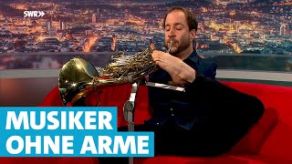 Hornist ohne Arme Felix Klieser spielt Horn auf Weltklasseniveau [upl. by Jonah658]