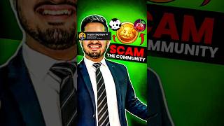 Crypto King Keyur BIGGEST SCAMMER Made A Fool Of People shorts cryptoairdrop cryptokingkeyur [upl. by Matthus]