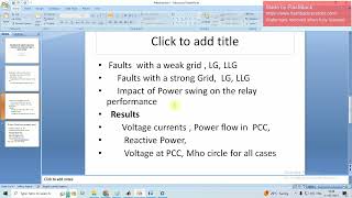 Distance relay simulation project in PSCAD basic requirements [upl. by Bartlett209]