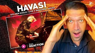 INCREDIBLE HAVASI — Golden Eagle LIVE at Budapest Arena Reaction [upl. by Kial913]