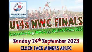 NWC U14s SHIELD Final 2023  Pilkington Recs vs Hindley ARLFC [upl. by Latyrc620]