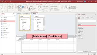 Update a Table with values from another Table in MS Access  Office 365 [upl. by Ellenrahc]