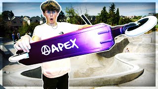 WORLDS MOST EXPENSIVE SCOOTER DECK APEX DECK [upl. by Guthrey]