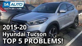 Top 5 Problems Hyundai Tucson SUV 3rd Generation 201520 [upl. by Claiborne]