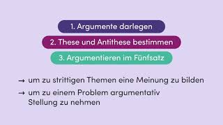 Argumente und Argumentation einfach erklärt  sofatutor [upl. by Ladnek]