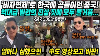 중국반응│비자면제 카드까지 꺼내들며 한국에 손 내밀던 중국정부│역대급 빌런 크리에이터 등장에 모두 물거품│중국 인민들도 창피하다고 외면한 그의 영상들│중국어로路 [upl. by Marston]