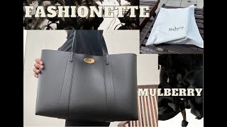 Mulberry bayswater tote review unboxing FASHIONETTE designer Taschen günstiger [upl. by Attolrahc363]