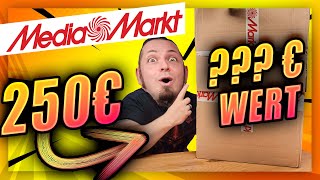 Was ist in der 250€ XXL MediaMarkt Mystery Box  Wundertüte 500€ Warenwert [upl. by Humfrey]