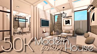 BLOXBURG 50K MODERN FAMILY HOUSE  NOGAMEPASS [upl. by Travis195]