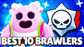 NEW TOP 10 BRAWLERS FOR RANKED Season 25 [upl. by Whitebook970]