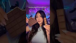 Chocolate Book Or Chocolate Eraser 🍫 asmr shorts [upl. by Amice844]