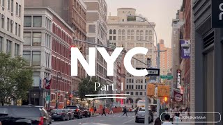 편집하고 싶어서 설렜던 NYC Vlog  Ritz Nomad  뉴욕 SOHO 피자 맛집  MIDTOWN 한식 맛집  루프탑 바 🤍 [upl. by Anema385]