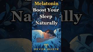 Boost Melatonin Simple Tips for Better Sleep [upl. by Anilecram]