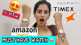 🔥😍 MUST HAVE  Watches ⌚️🎀  📦 Huge Sale recommendations 🛍️ [upl. by Nortad927]