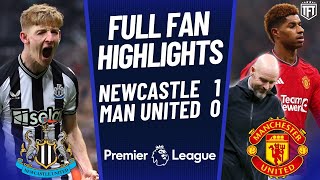 DISGRACE Newcastle United 10 Manchester United Highlights [upl. by Erbua]